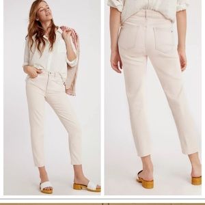 Anthropologie light pink denim 18w